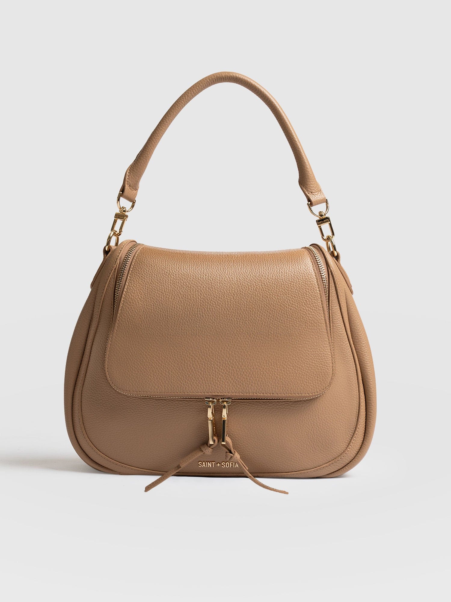 Marlowe Messenger Bag - Caramel